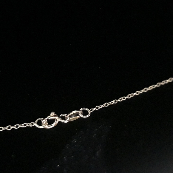 Sterling Silver Baby Rolo Chain 18" - Picture 4 of 7